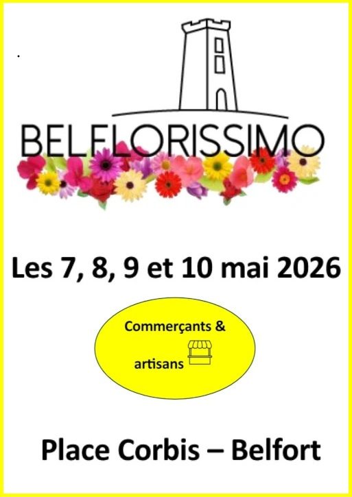 Affiche pour Belflorissimo à Belfort