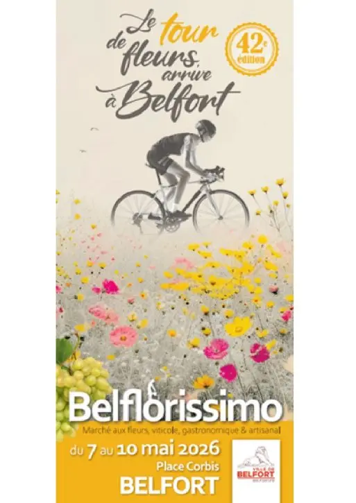 Affiche pour Belflorissimo à Belfort
