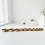 Vide-poche crocheté en ficelle de jute